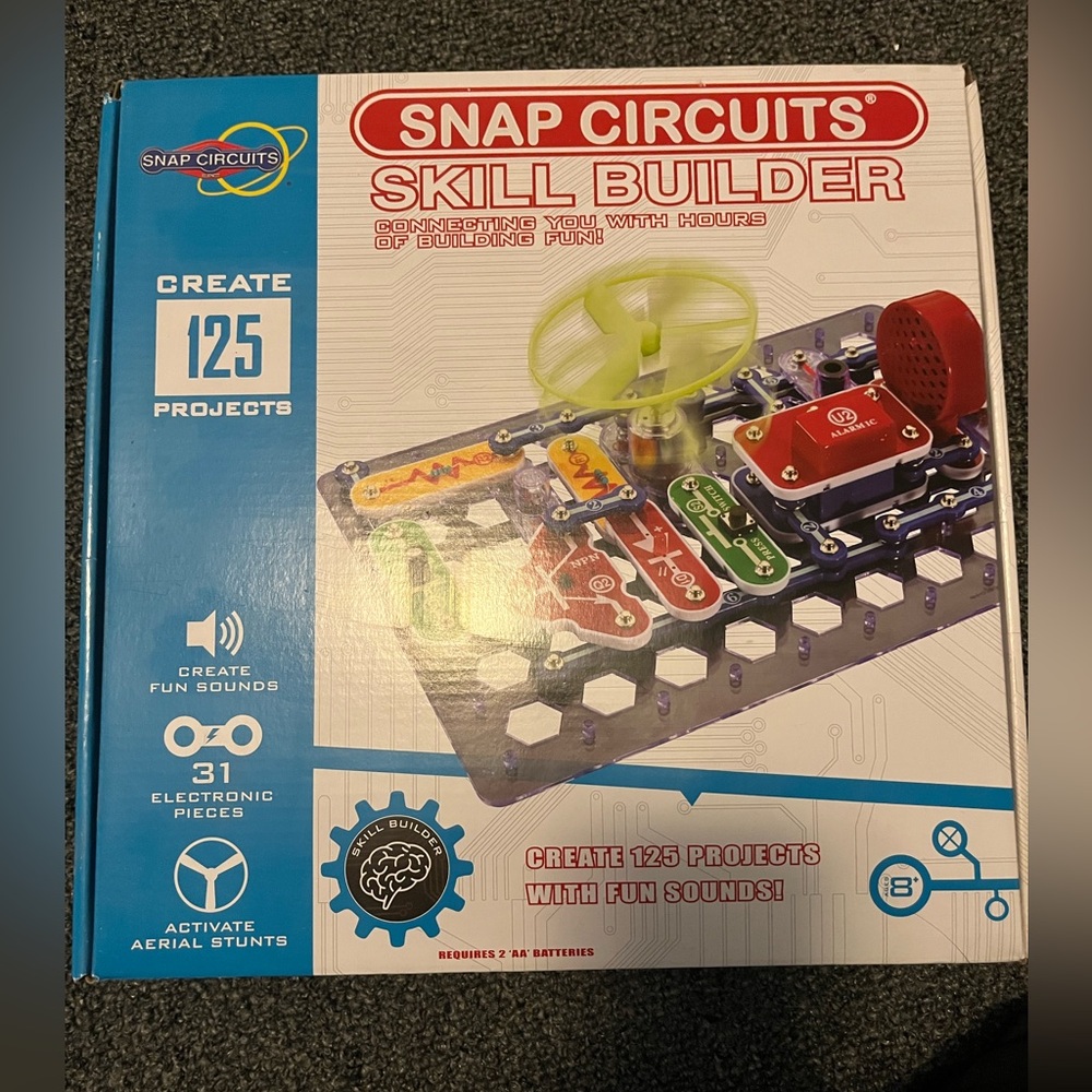 Snap Circuits Skill Builder Electronics Kit